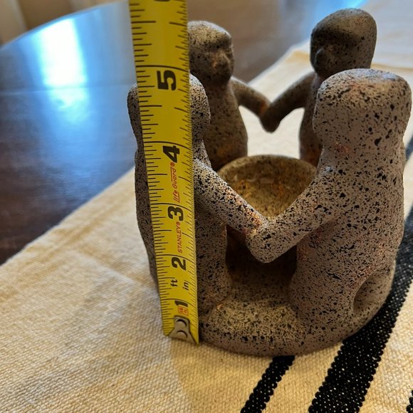 Circle of Friends Four Candle Holder PENCO Vintage Decorative Art Pottery - Picture 4 of 7